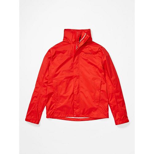 Marmot Rain Jacket Red NZ - PreCip Eco Jackets Mens NZ8097325